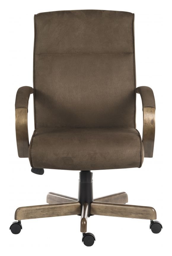 Glencoe Executive Chair in brown, view 2