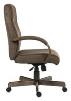 Glencoe Executive Chair in brown, view 3
