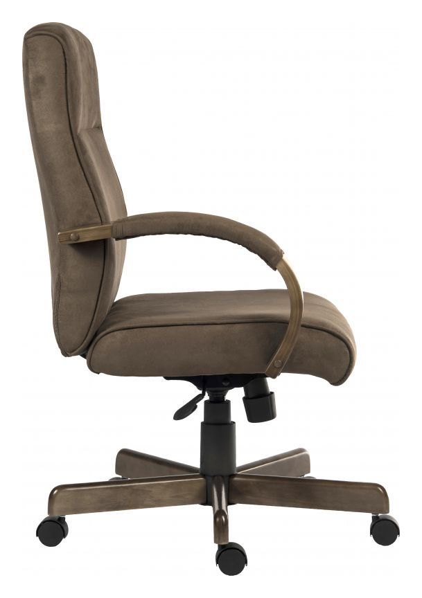 Glencoe Executive Chair in brown, view 3
