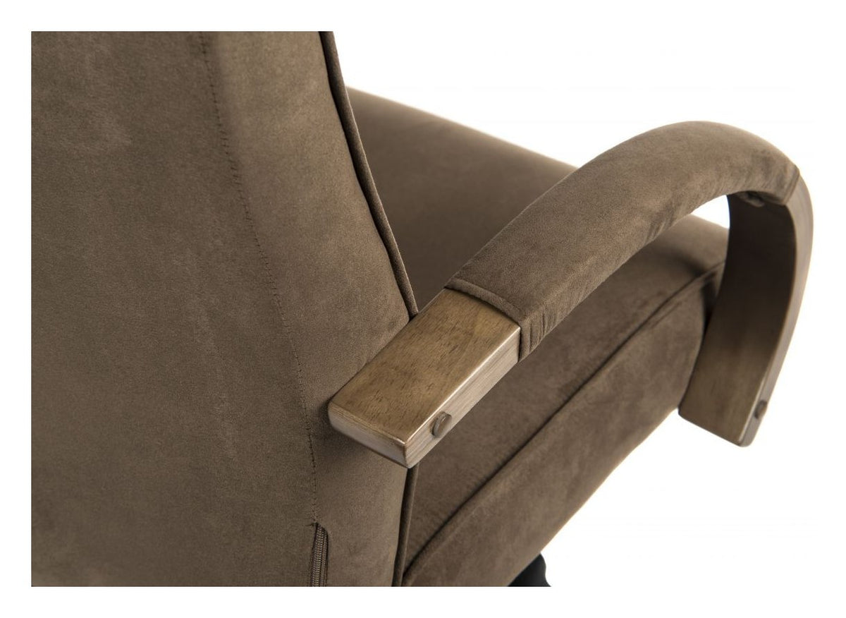 Glencoe Executive Chair in brown, view 4