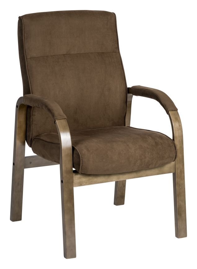 Glencoe Visitor Chair in brown