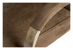 Glencoe Visitor Chair in brown, view 5