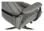 Goliath Duo Fabric Heavy Duty Executive Chair in grey, view 5