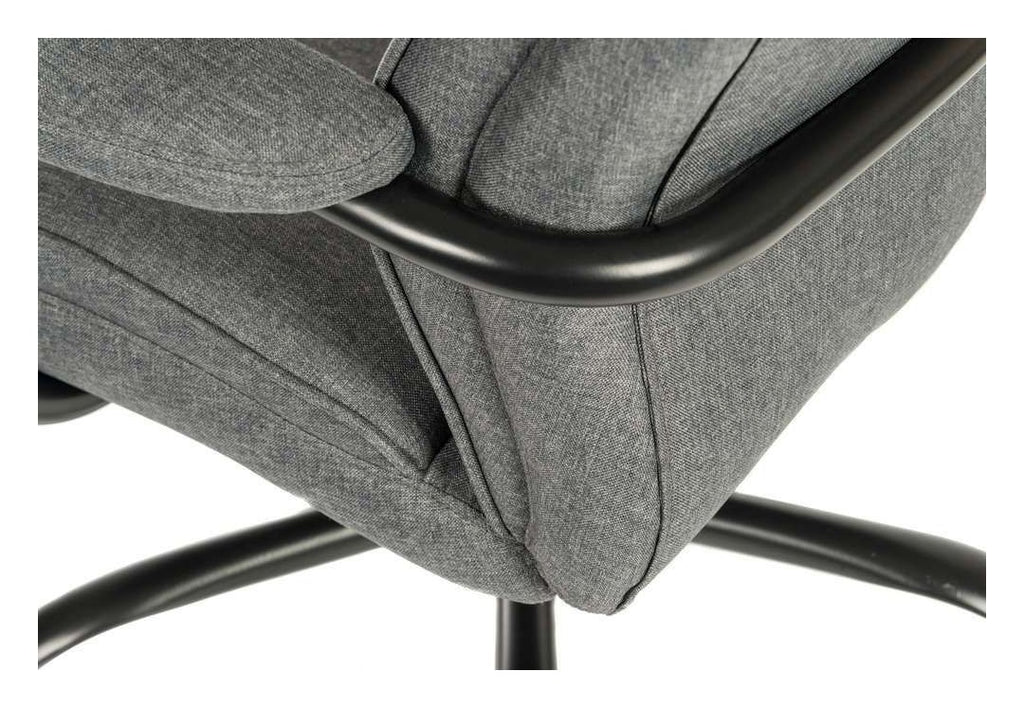 Goliath Duo Fabric Heavy Duty Executive Chair in grey, view 7