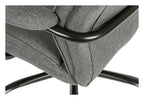 Goliath Duo Fabric Heavy Duty Executive Chair in grey, view 7