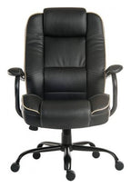 Goliath Duo Heavy Duty Executive Chair in black, view 2