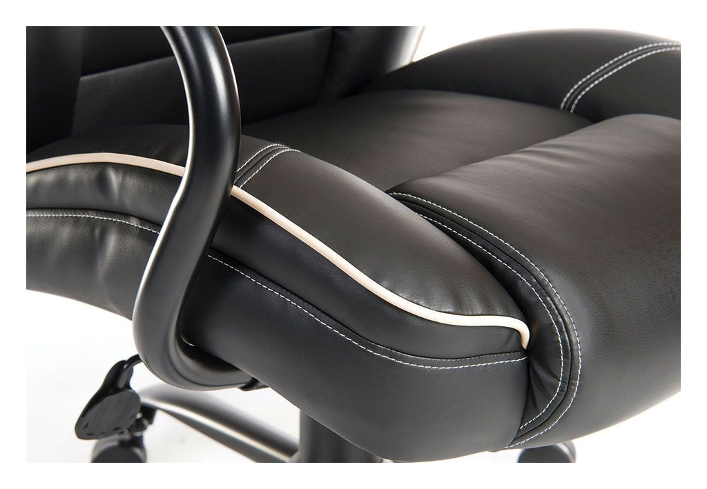 Goliath Duo Heavy Duty Executive Chair in black, view 4