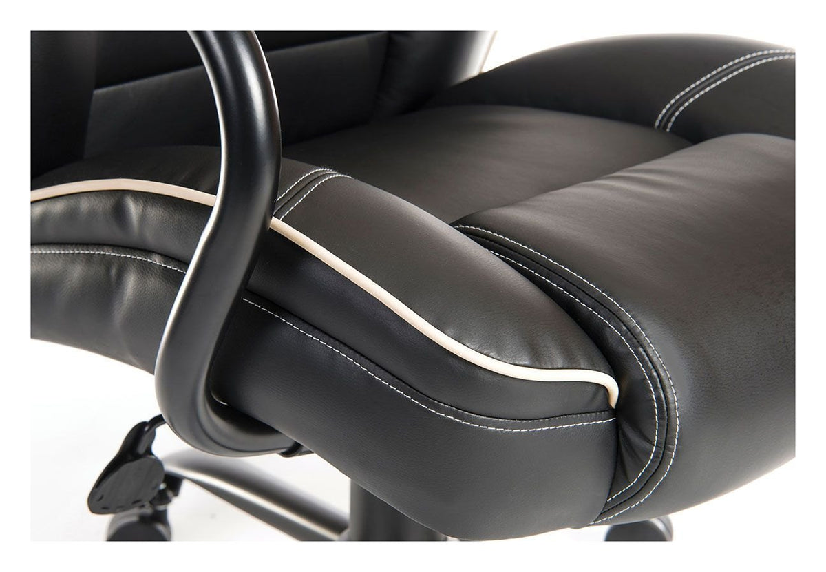 Goliath Duo Heavy Duty Executive Chair in black, view 4