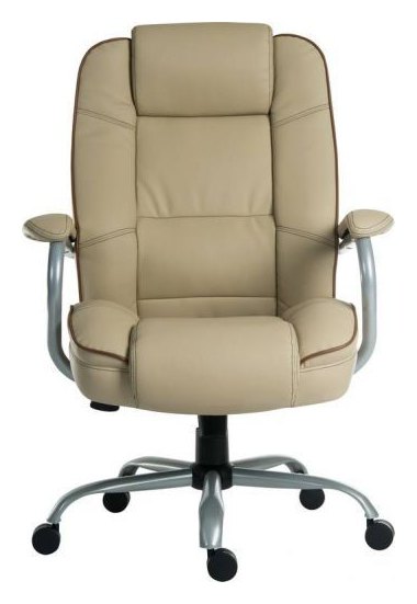 Goliath Duo Heavy Duty Executive Chair in cream, view 2