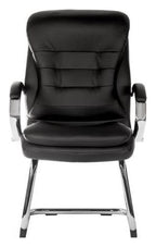 Goliath Light Visitor Chair in black, view 2
