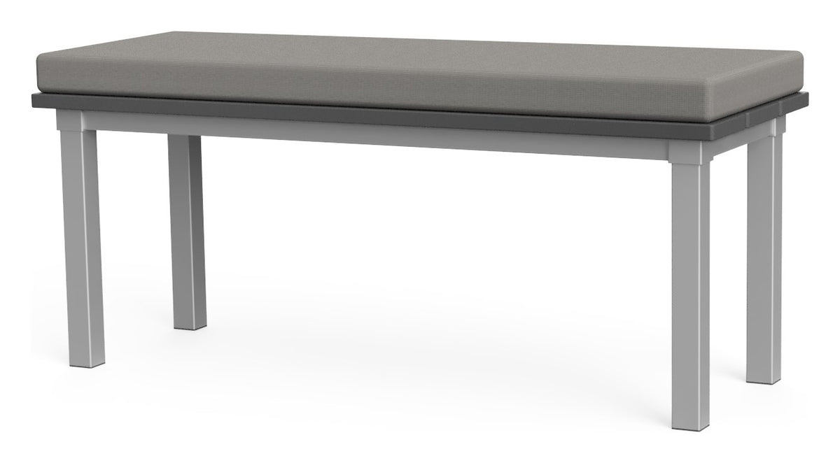 GoPak Black Outdoor Bench, view 2