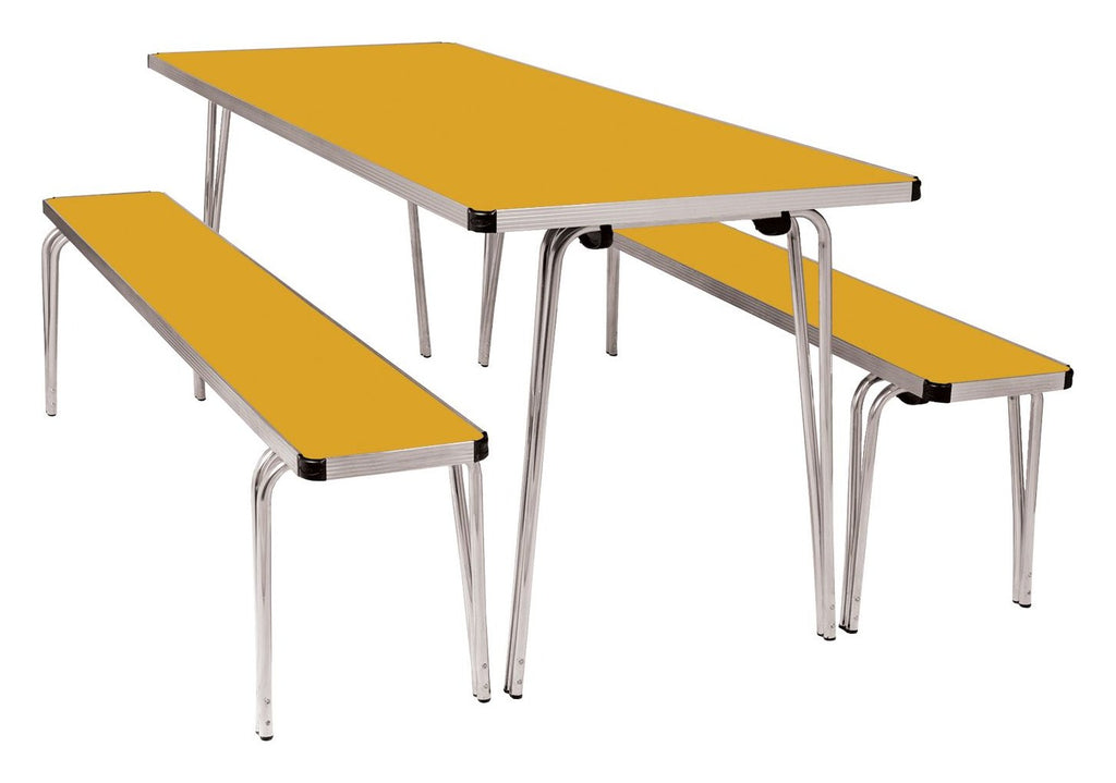 GoPak Contour25 Plus Folding Table and Bench Set, view 6