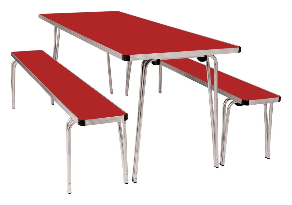 GoPak Contour25 Plus Folding Table and Bench Set, view 4