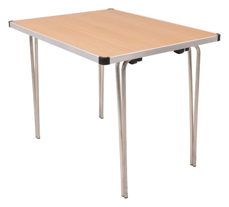 GoPak Contour25 Plus Folding Table, Beech top