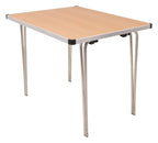 GoPak Contour25 Plus Folding Table, Beech top