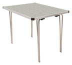 GoPak Contour25 Plus Folding Table, Snow Grit top