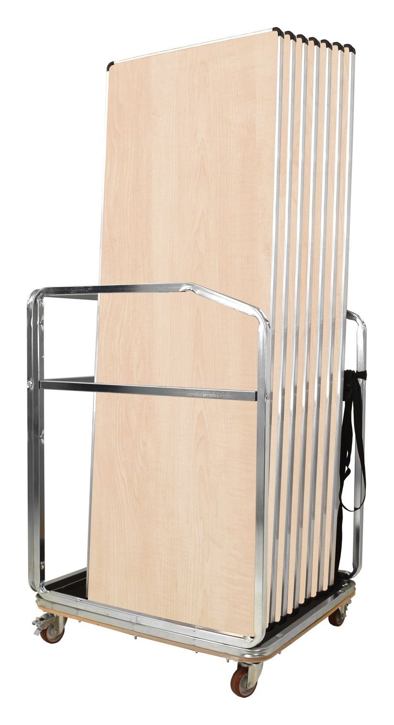 GoPak Contour25 Plus Table Trolley Bundle, Maple top