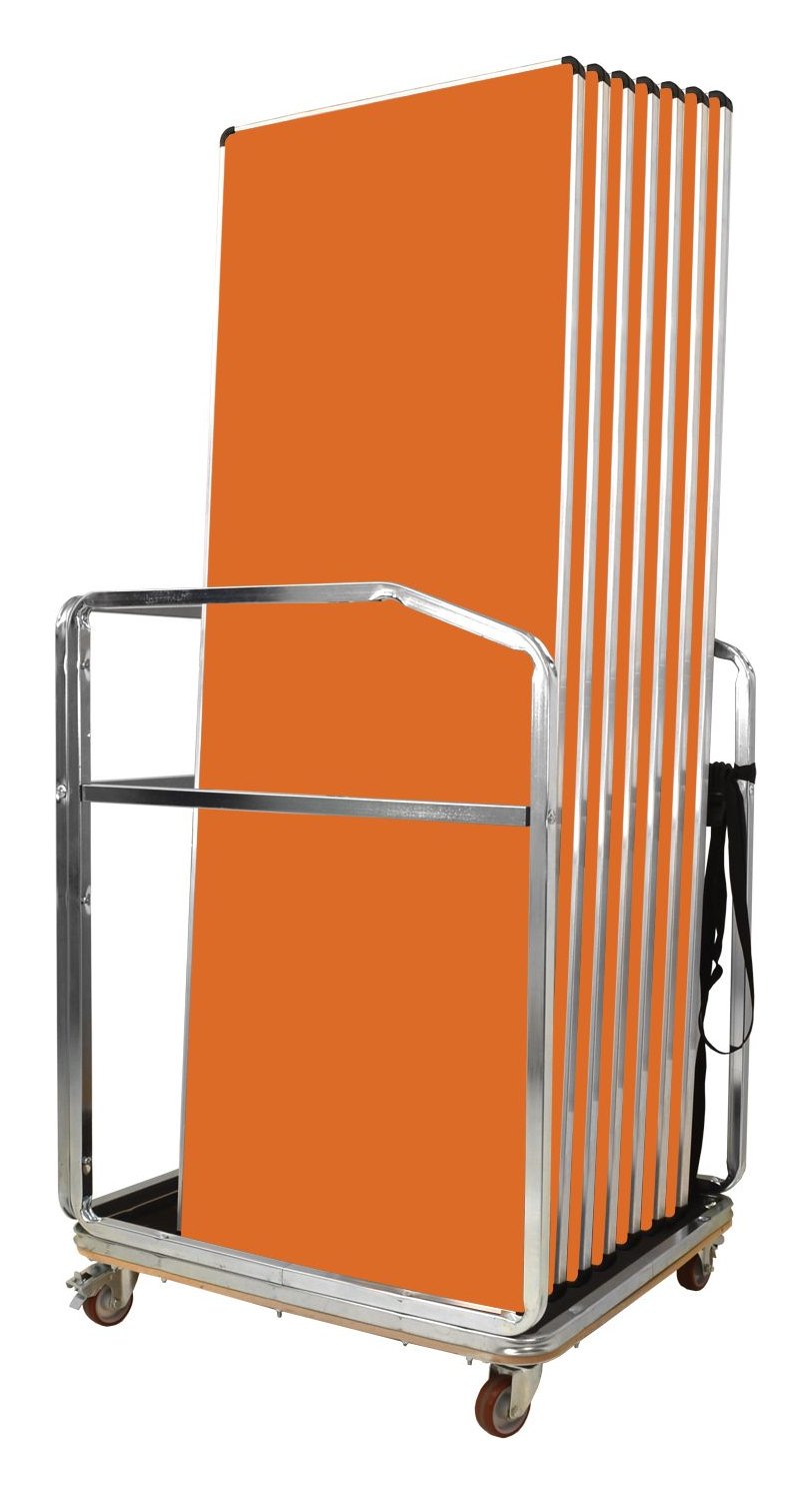 GoPak Contour25 Plus Table Trolley Bundle, Orange top