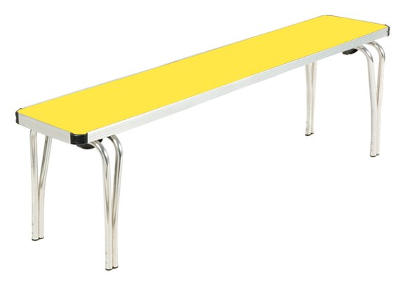 GoPak Contour25 Stacking Benches, Yellow top