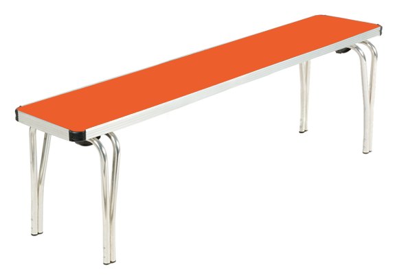 GoPak Contour25 Stacking Benches, Orange top
