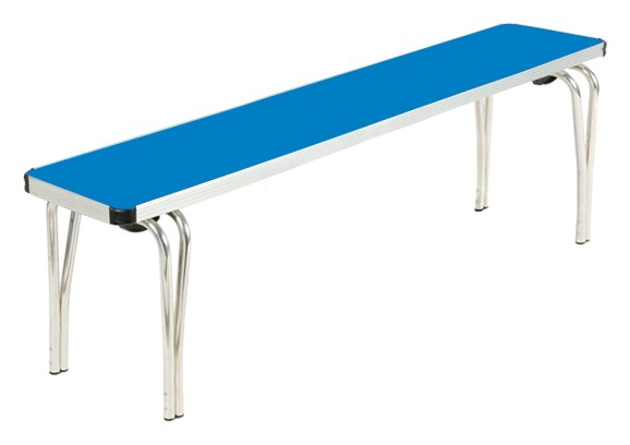 GoPak Contour25 Stacking Benches, Azure top