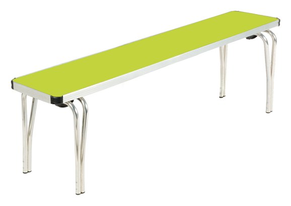 GoPak Contour25 Stacking Benches, Acid Green top