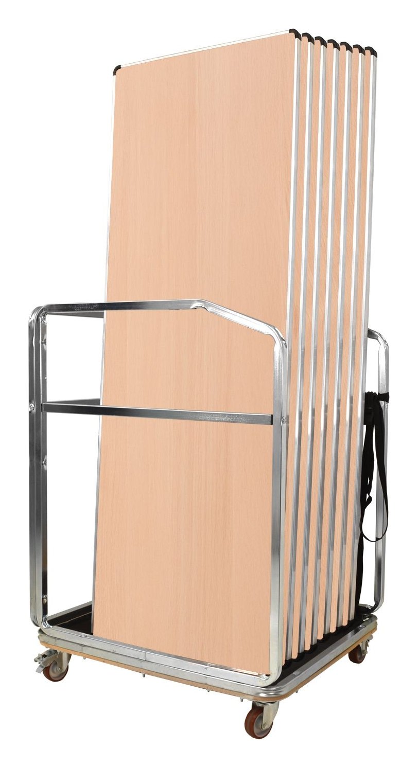 GoPak Contour25 Table Trolley Bundle, Beech top