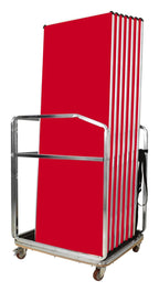 GoPak Contour25 Table Trolley Bundle, Poppy Red top