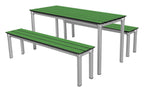 GoPak Enviro Compact Slatted Outdoor Table Set