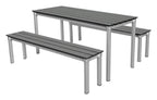 GoPak Enviro Compact Slatted Outdoor Table Set, view 3
