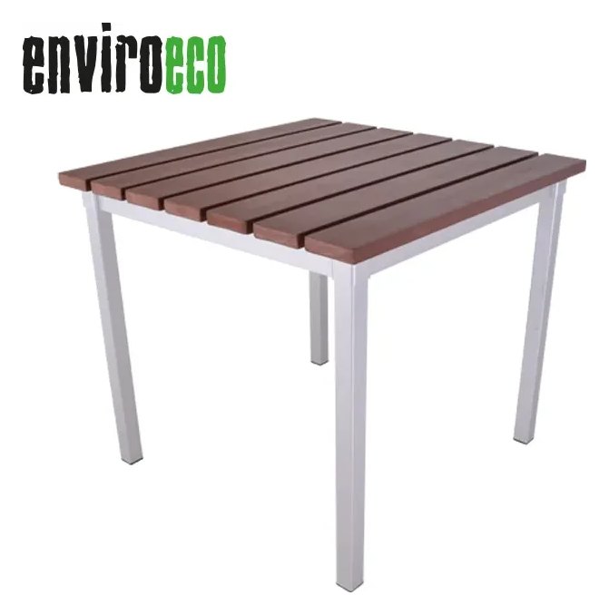 GoPak Enviro Mahogany Outdoor Square Table