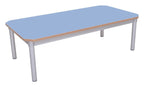 GoPak Enviro Rectangle Coffee Table, Powder Blue top
