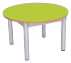 GoPak Enviro Round Coffee Table, Acid Green top