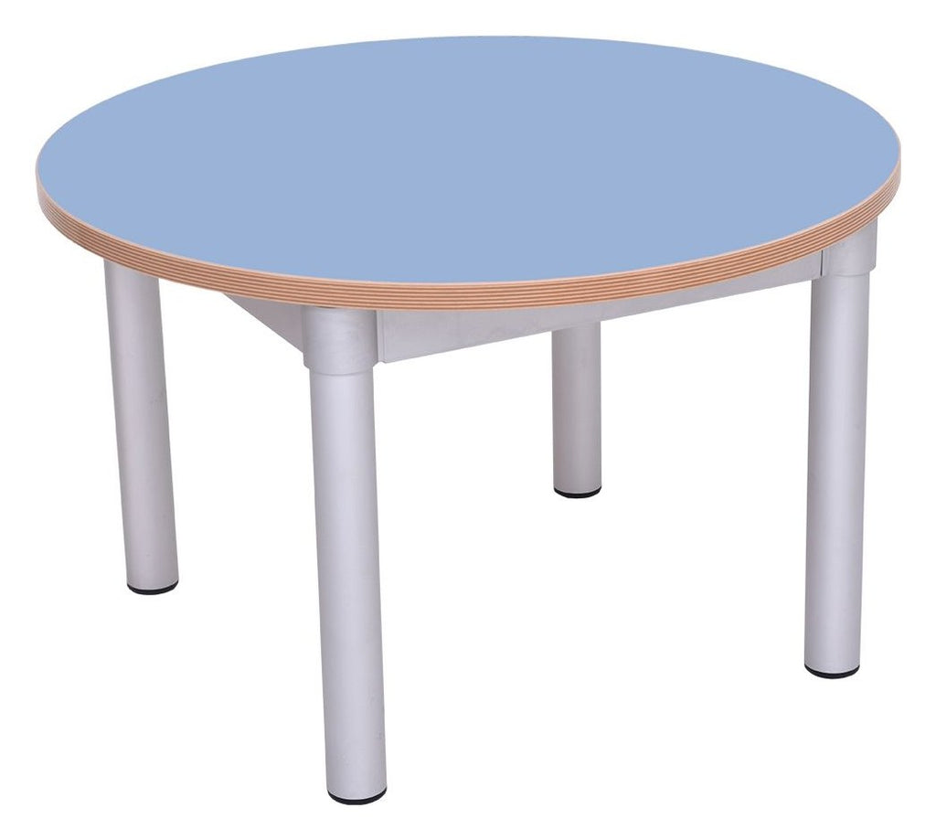 GoPak Enviro Round Coffee Table, Powder Blue top