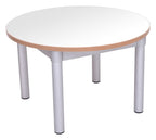 GoPak Enviro Round Coffee Table, White top