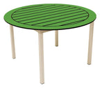 GoPak Enviro Slatted Round Outdoor Table