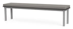 GoPak Enviro Slatted Seat Outdoor Bench, view 5