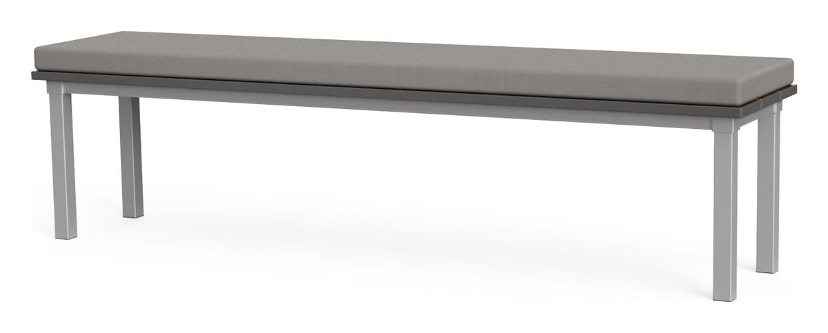 GoPak Enviro Slatted Seat Outdoor Bench, view 5