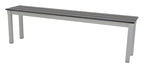 GoPak Enviro Slatted Seat Outdoor Bench, view 7