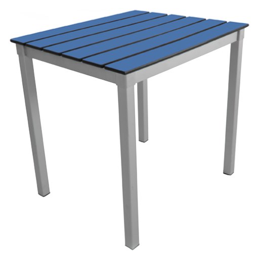 GoPak Enviro Slatted Top Square Outdoor Table