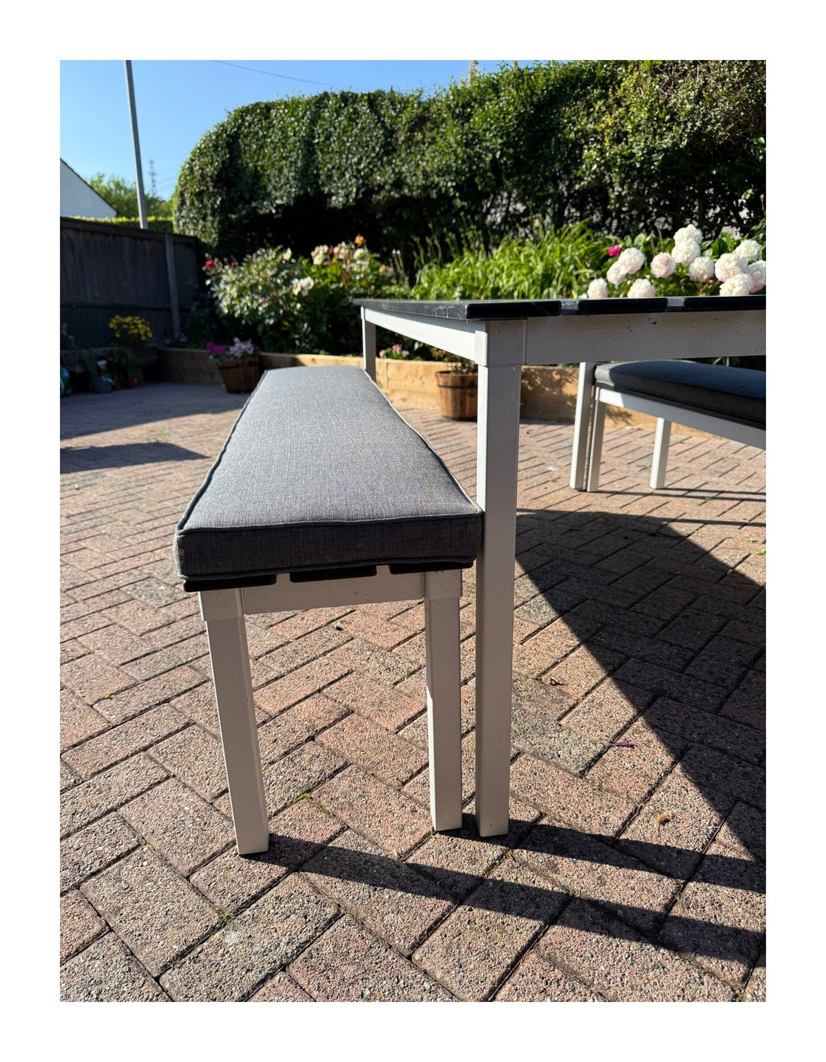GoPak Enviro Solid Seat Outdoor Bench, view 3