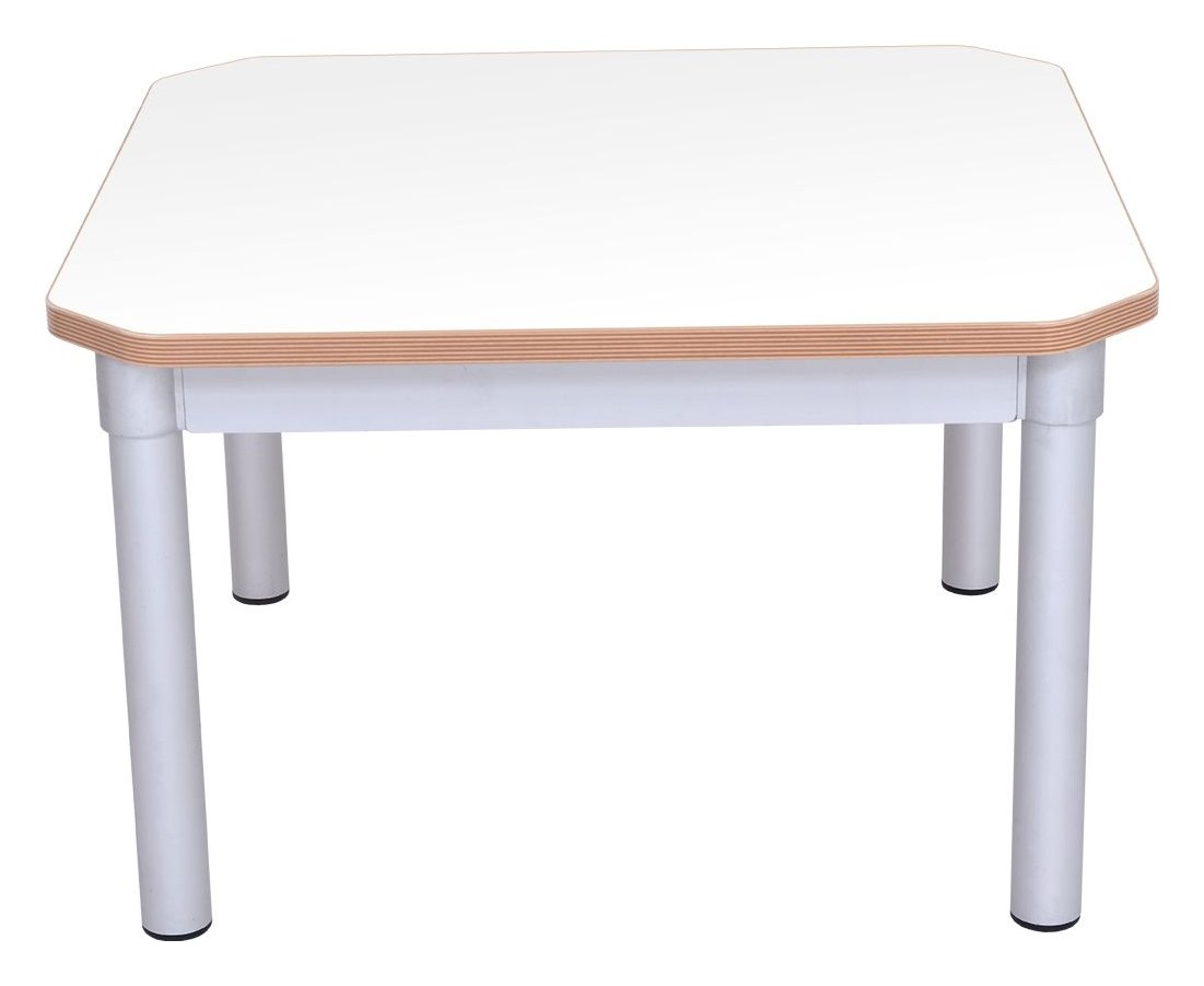 GoPak Enviro Square Coffee Table, White top