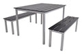 GoPak EnviroEco Black Outdoor Rectangular Duo Set