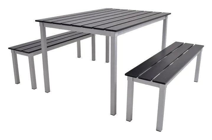 GoPak EnviroEco Black Outdoor Rectangular Duo Set