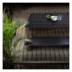 GoPak EnviroEco Black Outdoor Rectangular Quad Set, view 2