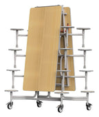 GoPak GoRoll 10ft Folding Table with 16 Stools (Early Years)