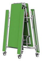 GoPak GoRoll 10ft Folding Table with Fixed Benches