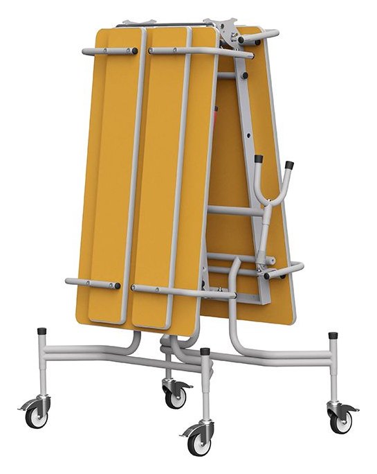 GoPak GoRoll Folding Table with Benches, view 5