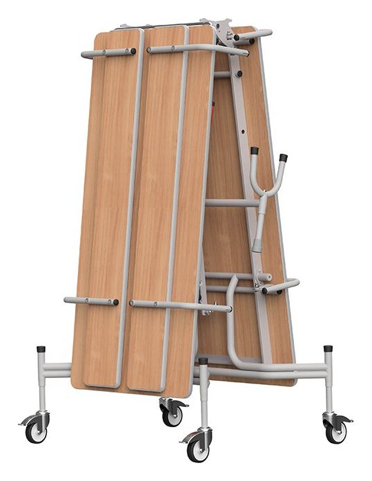 GoPak GoRoll Folding Table with Benches, view 6