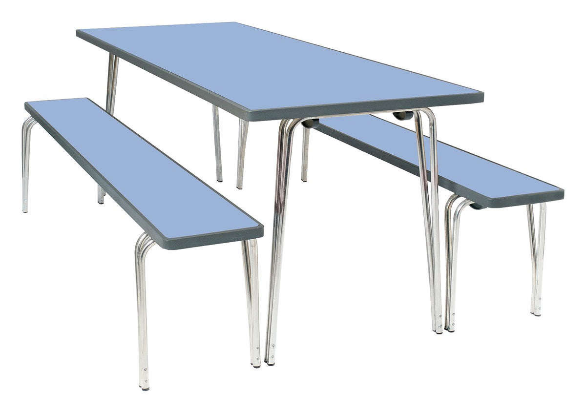GoPak Premier Folding Table and Bench Set